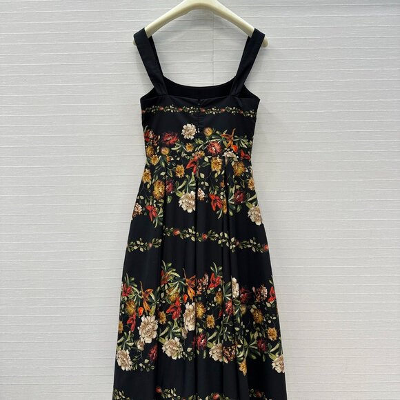 Agua By Agua Bendita Black Floral Sundress - Picture 9 of 9